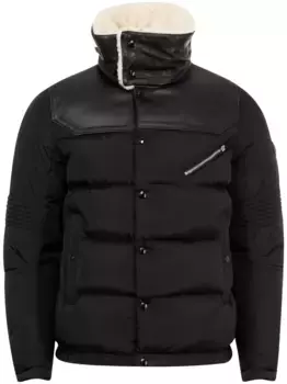 Пуховик Leo MONCLER, черный