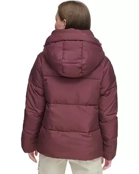 Пуховик Levi's Quilted Hooded Bubble Puffer, цвет Decedant Chocolate