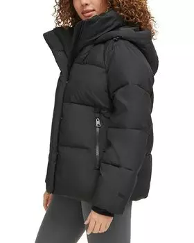 Пуховик Levi's Quilted Hooded Bubble Puffer, цвет Black 1