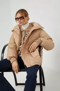 Пуховик Леви Levi's, бежевый