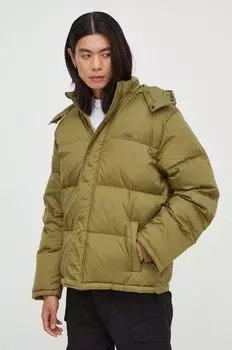 Пуховик Леви Levi's, зеленый