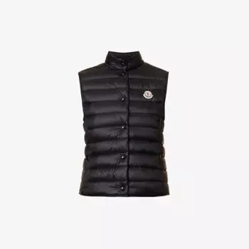 Пуховик Liane с высоким воротником Moncler, цвет 999
