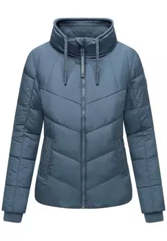 Пуховик LIEBESFEE Navahoo, сине-серый