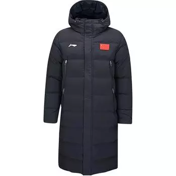 Пуховик LiNing Badminton Series унисекс, черный