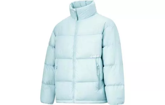Пуховик LiNing Fondue Down Series унисекс молочно-голубой