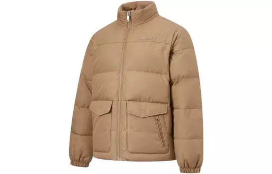 Пуховик LiNing Sports Life Collection унисекс светло-каштановый коричневый