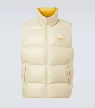 Пуховик Lipsi logo down Moncler, белый