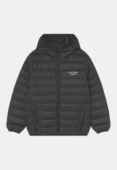 Пуховик LOGO Calvin Klein Jeans, цвет black