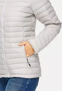 Пуховик LUNA Jeff Green, серебристый