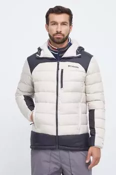Пуховик M Autumn Park с капюшоном Columbia, бежевый