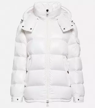 Пуховик Maire с капюшоном MONCLER, белый