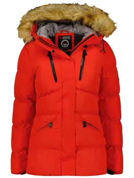 Пуховик Maison Montaigne Winterjacke Crownmai, красный