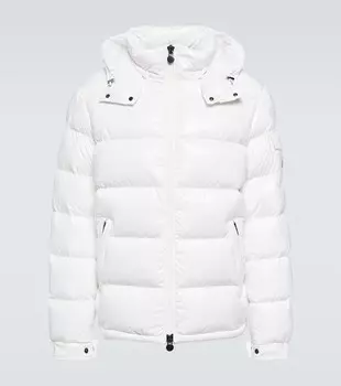 Пуховик Майя Moncler, белый