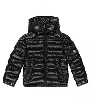 Пуховик Майя Moncler Enfant, черный