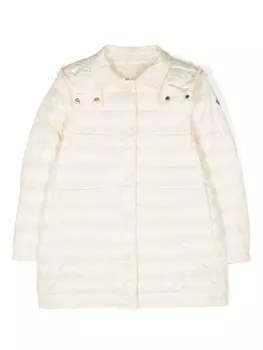 Пуховик Манас Moncler Enfant, бежевый