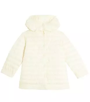 Пуховик манас Moncler Enfant, нейтральный