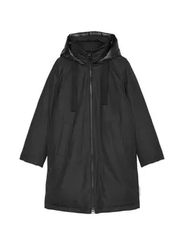 Пуховик Marc O'Polo Daunenparka mit Kapuze regular, черный