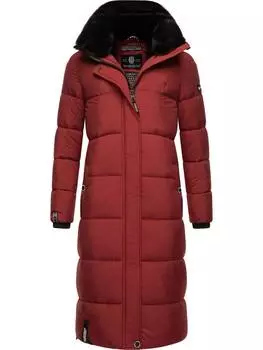 Пуховик Marikoo, цвет dark red