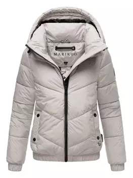 Пуховик Marikoo Nayanaa XVI, цвет light grey