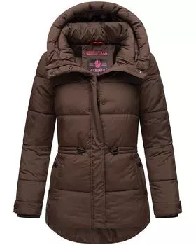 Пуховик Marikoo Steppjacke Akumaa, цвет Dark Choco