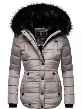 Пуховик Marikoo Steppjacke Lotusblte, цвет Zinc Grey