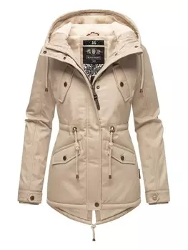 Пуховик Marikoo Winterjacke Manolya, цвет Light Taupe