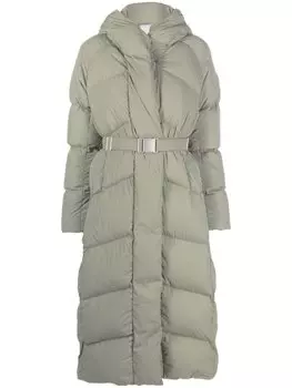 Пуховик Marlow с поясом Canada Goose, зеленый