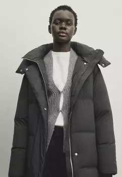Пуховик Massimo Dutti PUFFER, черный