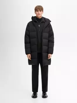 Пуховик Massimo Dutti, синий