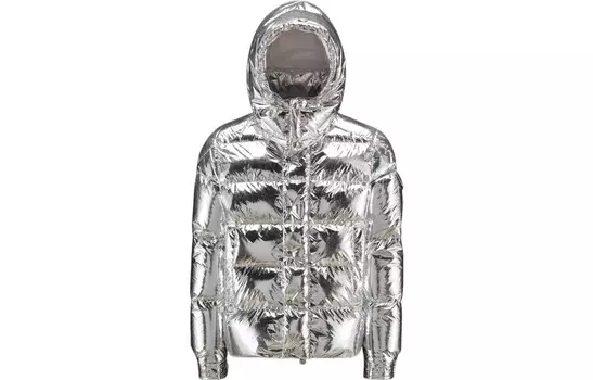 Пуховик Maya Men серебристо-белый Moncler