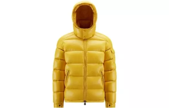 Пуховик Maya Men желтый Moncler