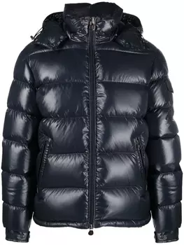 Пуховик Maya Moncler, синий
