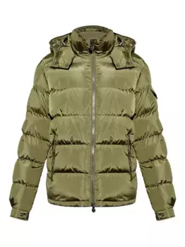 Пуховик Maya MONCLER, зеленый