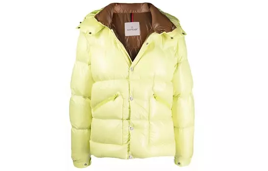 Пуховик Maya Series для мужчин, желтый Moncler