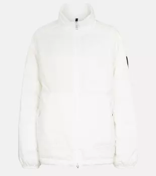 Пуховик менчиб MONCLER, белый