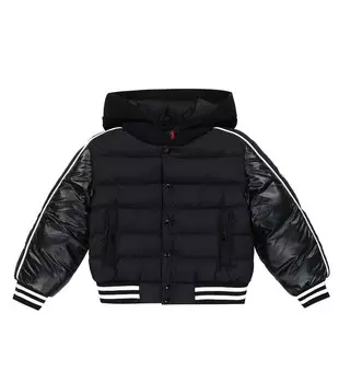 Пуховик Мерих Moncler Enfant, черный