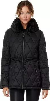 Пуховик Michael Kors Diamond Quilt Puffer M426048C68, черный