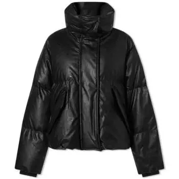 Пуховик MM6 Maison Margiela, черный