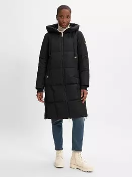 Пуховик ммнова квадратный Mos Mosh, черный