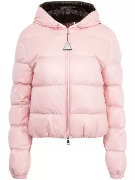 Пуховик Moncler Bayard, розовый