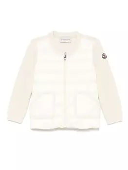 Пуховик Moncler Enfant, белый