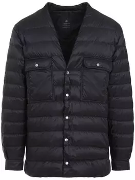 Пуховик Moncler + Rick Owens, черный