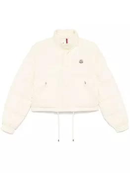 Пуховик Moncler Selle, нейтральный цвет