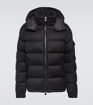 Пуховик montgenevre Moncler, черный