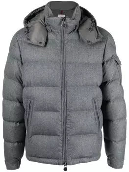 Пуховик Montgenevre Moncler, серый