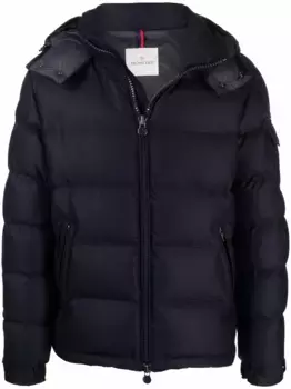 Пуховик Montgenevre с капюшоном MONCLER, синий
