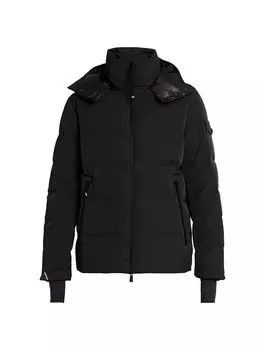 Пуховик Montgetech с капюшоном Moncler, черный