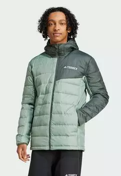 Пуховик MULTI Adidas Terrex, зеленый