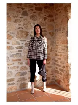 Пуховик Mus & Bombon, разноцветный