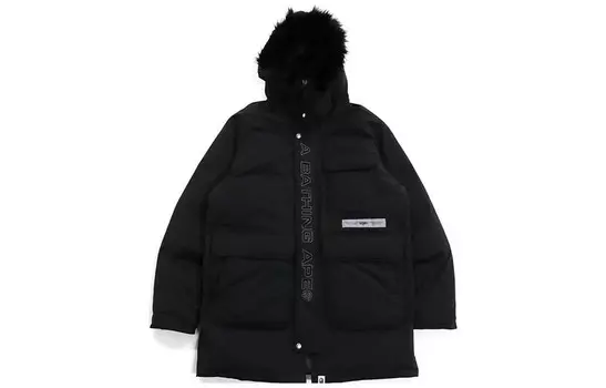 Пуховик мужской A Bathing Ape, черный